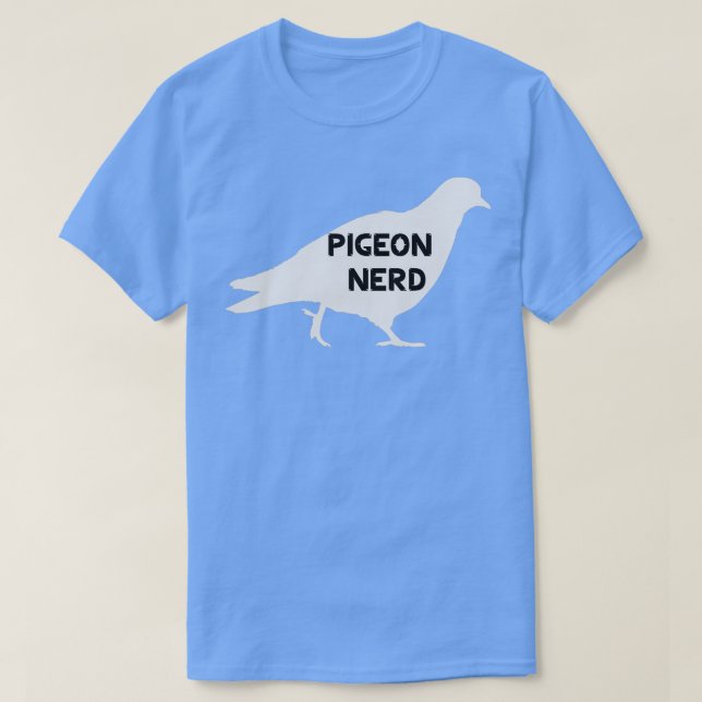 T-shirt Pigeon Nerd 2 (Design devant)