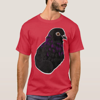 T-shirt Pigeon noir 1