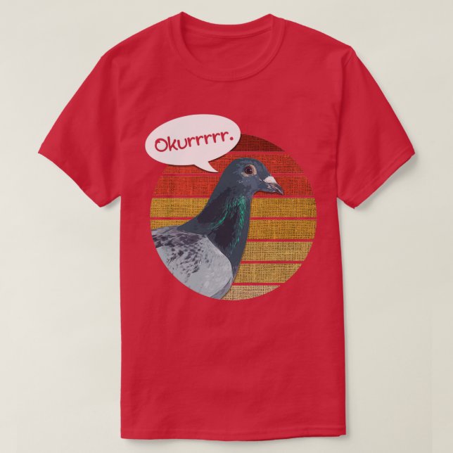 T-shirt Pigeon Okurr 2 (Design devant)