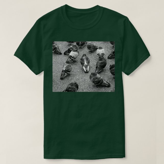 T-shirt Pigeon Paradise (Design devant)