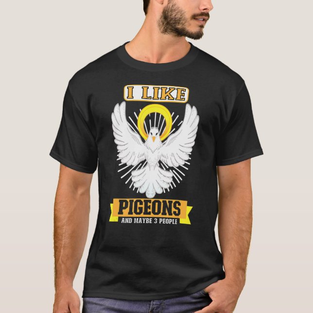 T-shirt Pigeon Pigeon Racer Pigeon Racer Pigeon Keeper (Devant)