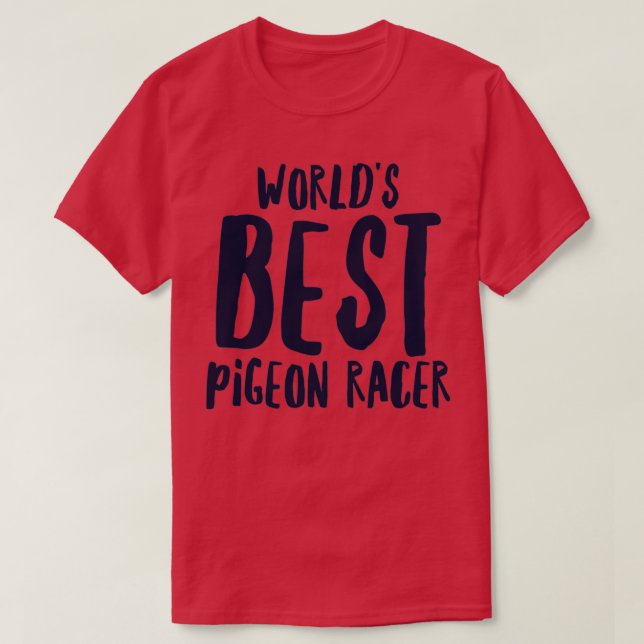 T-shirt pigeon racer (Design devant)