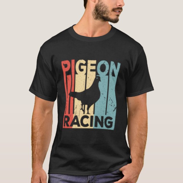 T-shirt Pigeon Racing (Devant)