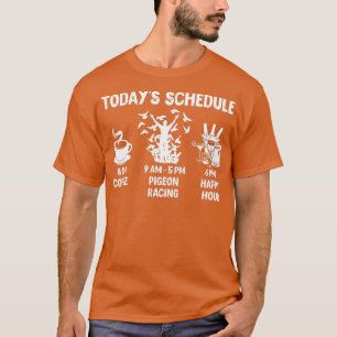 T-shirt Pigeon Racing Cadeau du jour