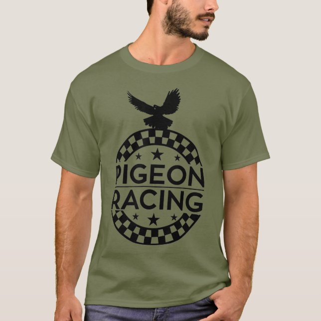 T-shirt Pigeon    RacingClassic Bird Racers Gift_7 (Devant)