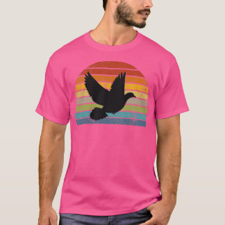 T-shirt Pigeon Retro 3