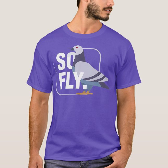 T-shirt Pigeon So Fly (Devant)