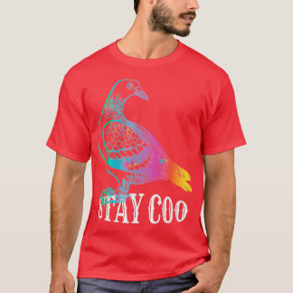 T-shirt Pigeon Stay Coo Amour Amoureux Pigeons Amoureux Oi