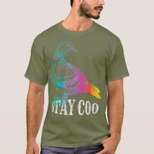 T-shirt Pigeon Stay Coo Amour Amoureux Pigeons Amoureux Oi