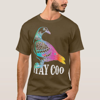 T-shirt Pigeon Stay Coo Funny Love 2