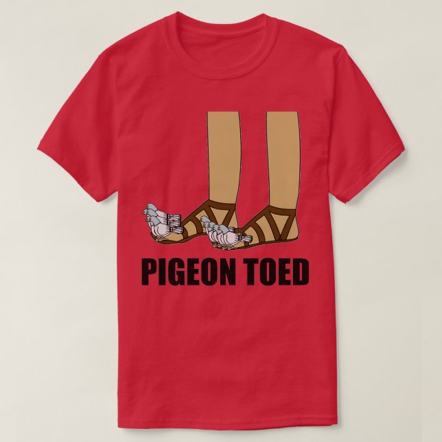 T-shirt Pigeon Toed 5 (Design devant)