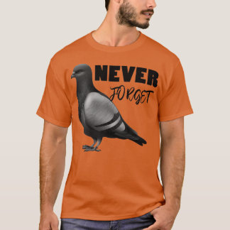T-shirt pigeon voyageur N'oubliez jamais Ts 6