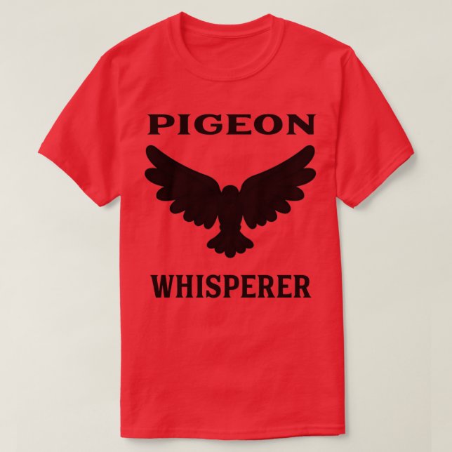 T-shirt Pigeon Whisperer 4 (Design devant)