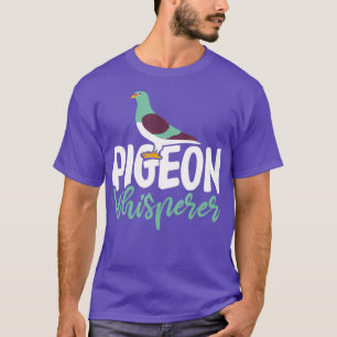 T-shirt Pigeon Whisperer Chemise Drôle Oiseau Observation