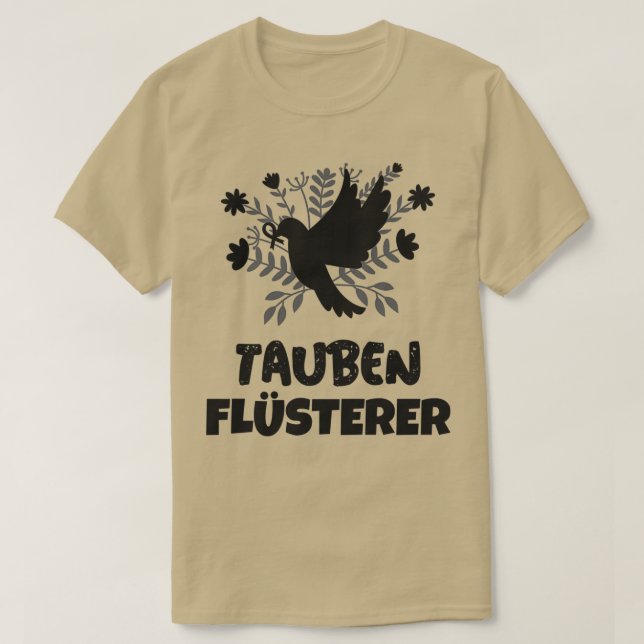 T-shirt Pigeon Whisperer Pigeon Lover Pigeon Breeder Birds (Design devant)