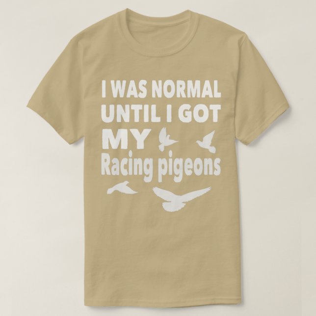 T-shirt Pigeons de course (Design devant)