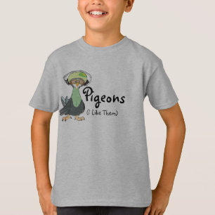 T-shirt Pigeons (je les aime)