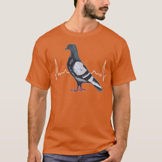 T-shirt pigeons pigeon battement de coeur ville pigeon tra