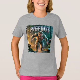 T-shirt Pigfoot photographique Combo Créature amusante