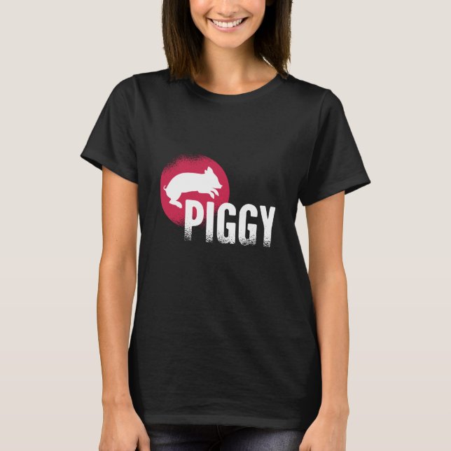 T-shirt Piggy (Devant)