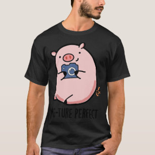T-shirt Pigture Perfect Mignonne Photographie Pignon