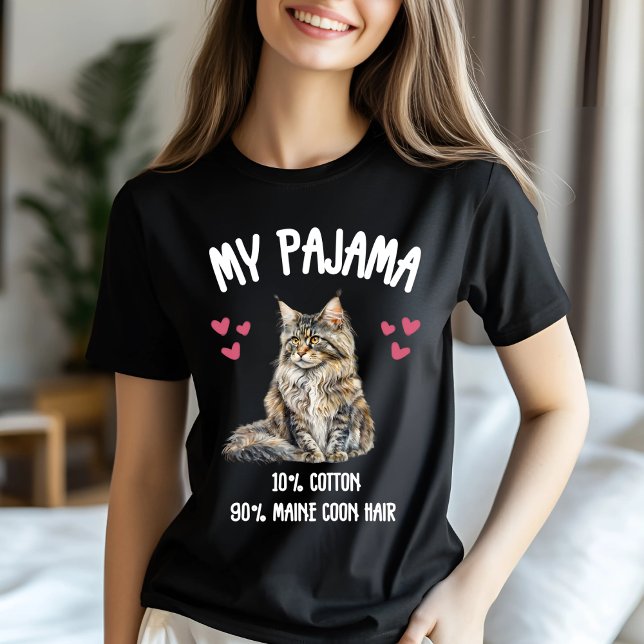 T-shirt Pijama Coon Personnalisé (Créateur téléchargé)