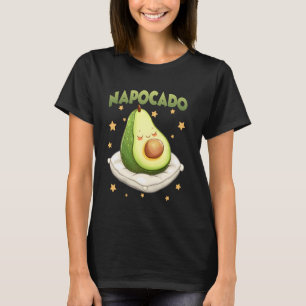 T-shirt Pijamas d'avocat doux - sommeil napocado drôle