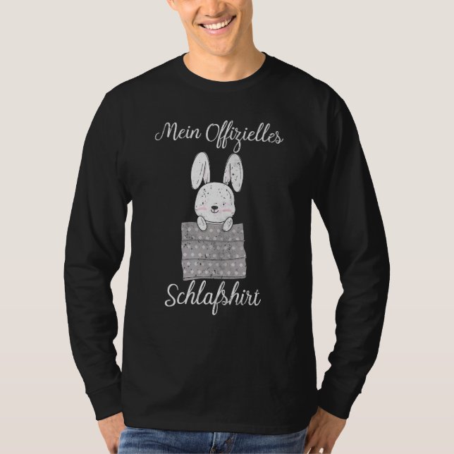 T-shirt Pijamas de nuit de sommeil Rabbit (Devant)