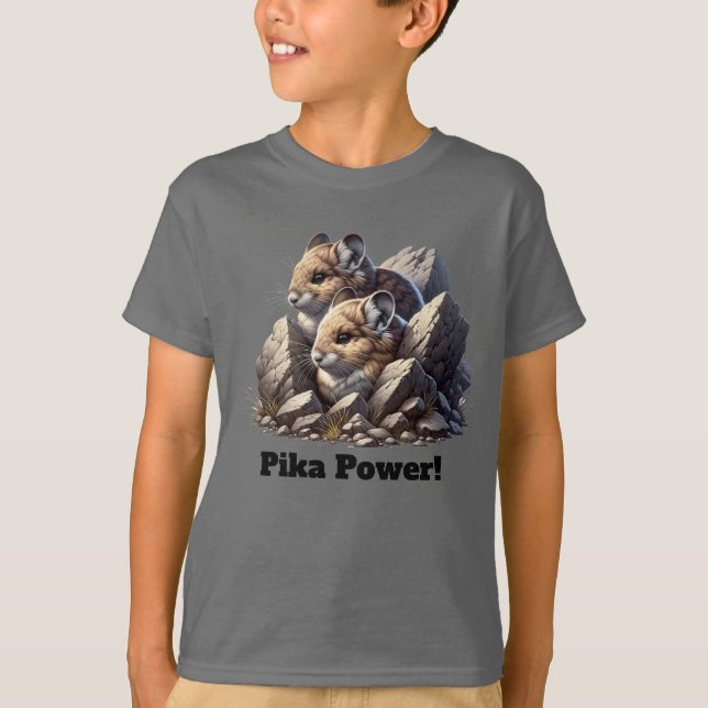 T-shirt Pika Puissance ! (Devant)