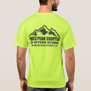 T-shirt Pikes Peak Chapitre - Pikes Peak Mountain - noir