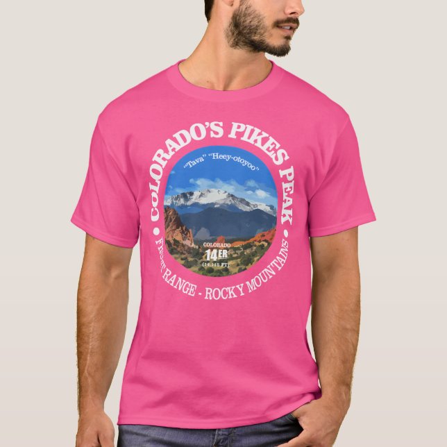 T-shirt Pikes Peak (P) (Devant)