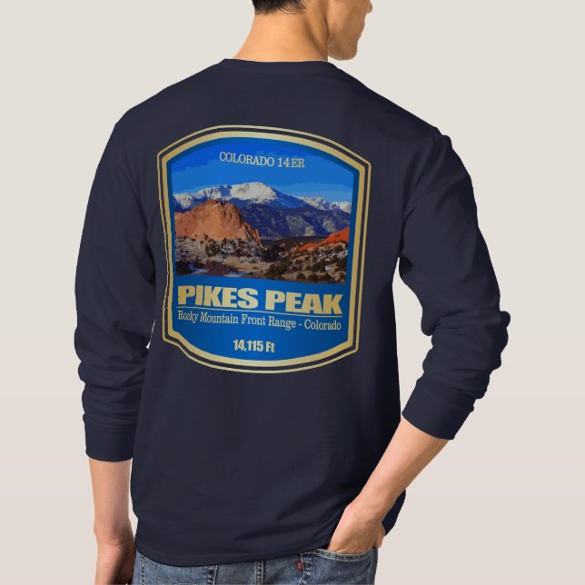 T-shirt Pikes Peak (PF) (Dos)