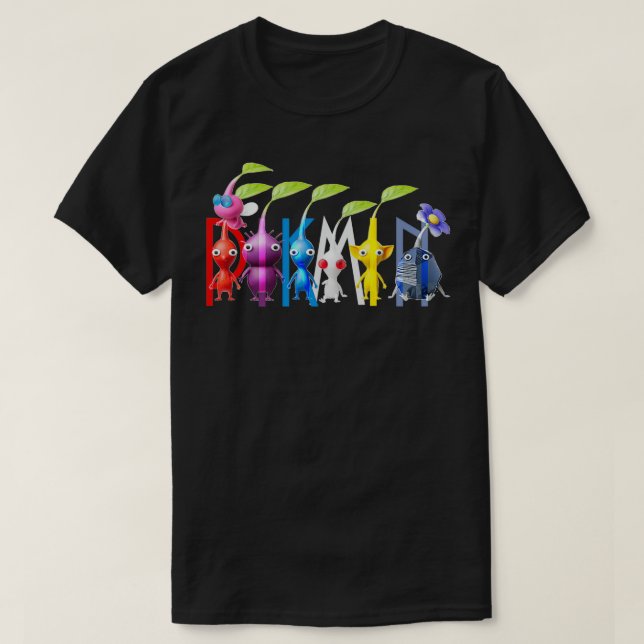T-shirt pikmin (Design devant)