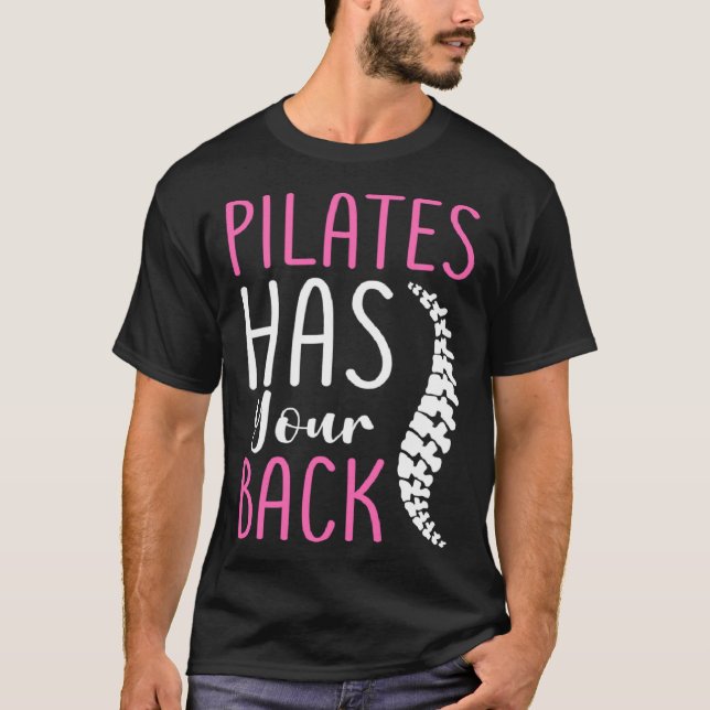 T-shirt Pilates a votre dos 1 (Devant)