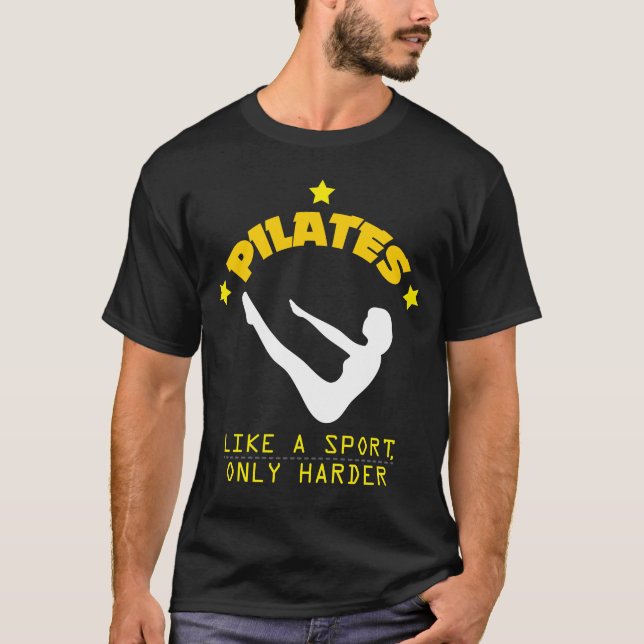 T-shirt Pilates aiment un sport, seulement Contrology (Devant)