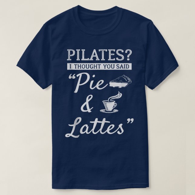 T-shirt Pilates comiques Penser Design Apparel article  (Design devant)