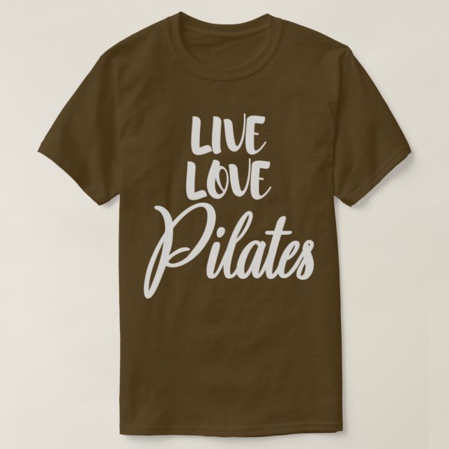 T-shirt Pilates d'amour en direct 2 (Design devant)