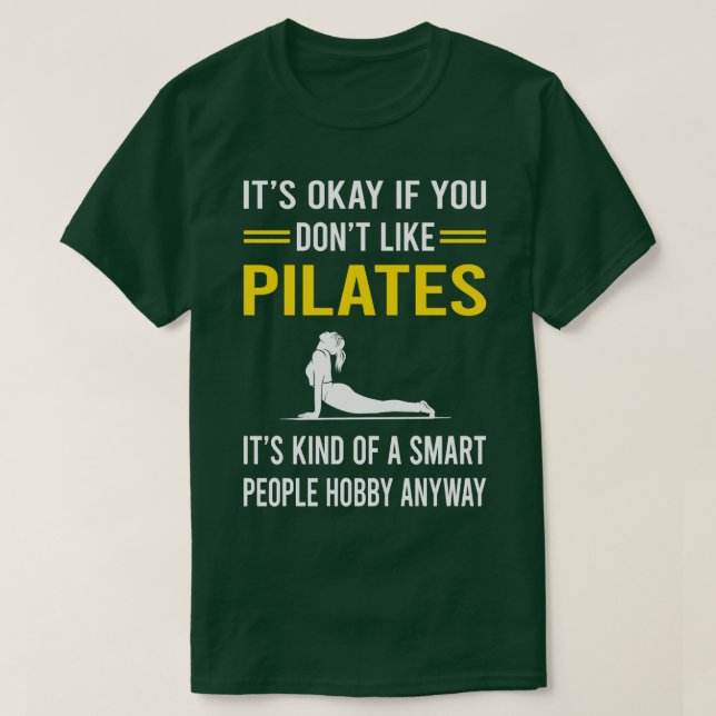 T-shirt Pilates de loisir Smart People (Design devant)