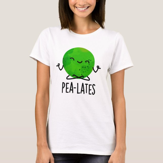 T-shirt Pilates de pois amusants Pun de pois (Devant)