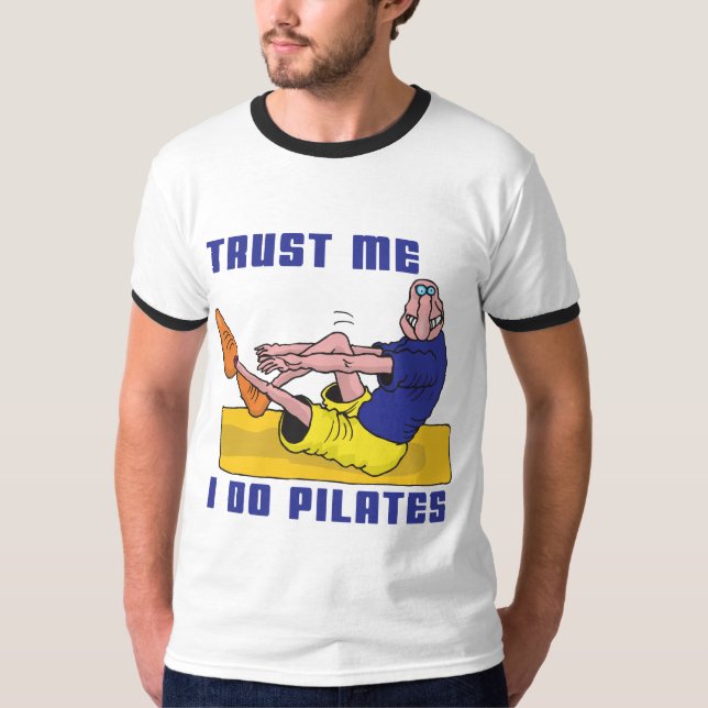 T-shirt Pilates drôle (Devant)