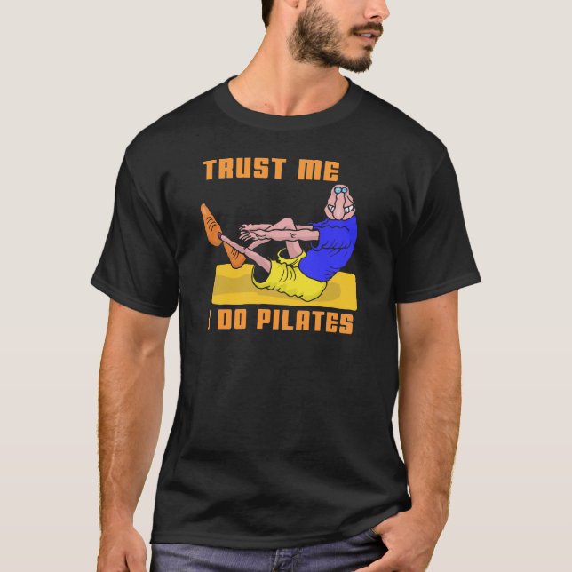 T-shirt Pilates drôle (Devant)