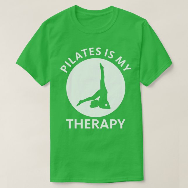 T-shirt Pilates est ma thérapie 1 (Design devant)