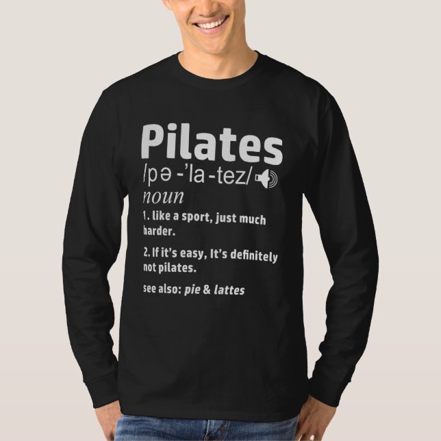 T-shirt Pilates Instructor Trainer Enseignant 16 (Devant)