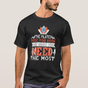 T-shirt Pilates Les Pilates Pose Vous Évitez Le Plus Besoi