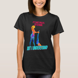 T-shirt Pilates pas poli pour regarder drôle jeu de sarcas