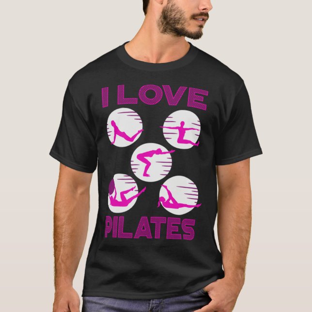 T-shirt Pilates   Pilat Pilates Tops For Women (Devant)