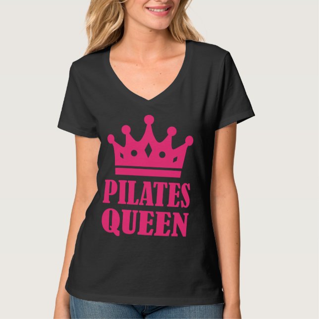 T-shirt Pilates Queen Crown (Devant)
