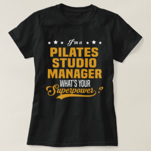 T-shirt Pilates Studio Manager