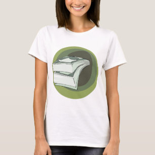 T-shirt Pile d'Argent en Espèces Backs Verts