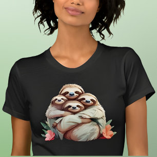 T-shirt Pile de fentes